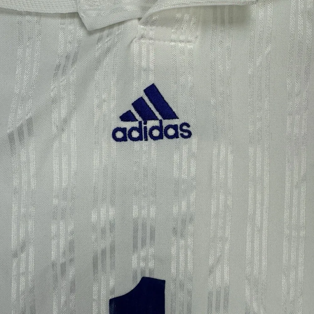 Vtg 90's Adidas Men's‎ Football Soccer Jersey Sz Large COLORBLOCK Center Logo